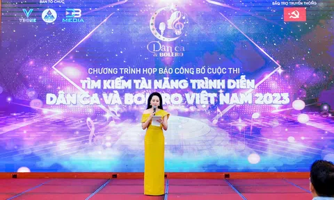 “Cuộc thi tìm kiếm tài năng trình diễn Dân ca và Bolero Việt Nam 2023”