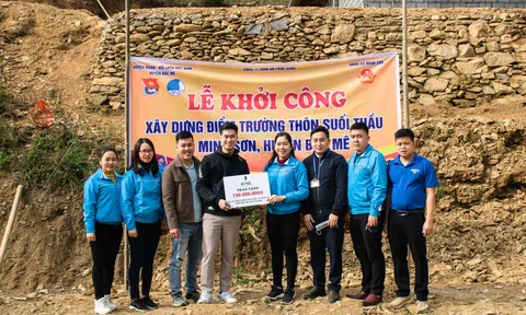 Quỹ từ thiện An Phúc với hoạt động thiện nguyện xây dựng điểm trường tại tỉnh Hà Giang