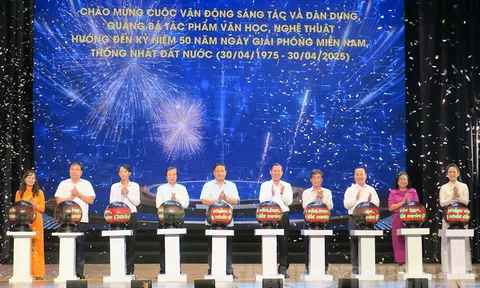 Phát động cuộc vận động sáng tác và dàn dựng, quảng bá tác phẩm văn học, nghệ thuật “TPHCM - 50 năm tự hào bản anh hùng ca”
