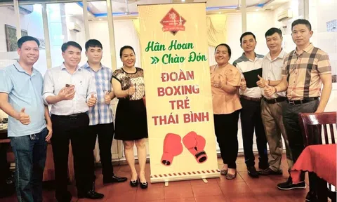 Ấm áp tình thân với các vận động viên Boxing trẻ Thái Bình tại TP Hồ Chí Minh