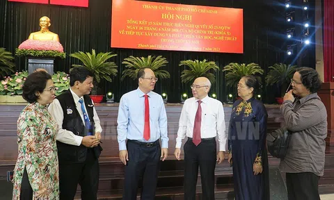 Xây dựng nền văn học, nghệ thuật của TPHCM phát triển ngang tầm với vị trí là một trung tâm của khu vực và cả nước