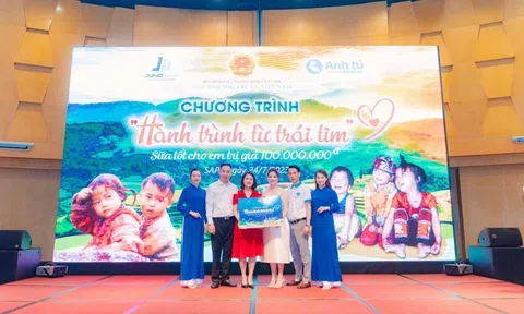 Juno Milk Việt Nam trao tặng quà nâng cao sức khỏe miễn dịch cho trẻ em khó khăn