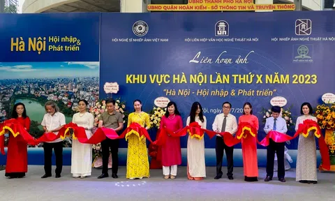 Liên hoan Ảnh nghệ thuật khu vực Hà Nội 2023 “Hà Nội - Hội nhập và phát triển”
