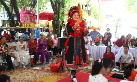 Thanh Hóa: Liên hoan thực hành Diễn xướng Nghi lễ Chầu Văn thị xã Bỉm Sơn mở rộng lần thứ V năm 2023