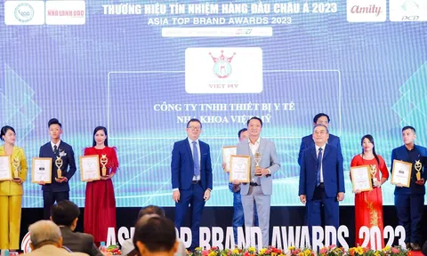 Nha khoa Việt Mỹ: Top 10 Thương hiệu Tín nhiệm hàng đầu Châu Á năm 2023
