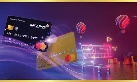 Ưu đãi hoàn tiền hấp dẫn cho chủ thẻ tín dụng quốc tế BAC A BANK MasterCard