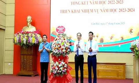Huyện Cẩm Khê (Phú Thọ): Gắn giáo dục kỹ năng sống với dạy chữ - dạy người - dạy nghề cho học sinh