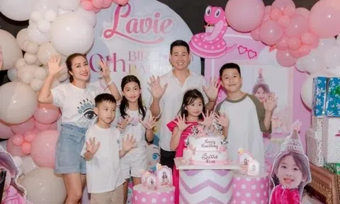 Phùng Ngọc Huy làm điều ý nghĩa cho con gái Lavie sau khi trở về Việt Nam