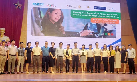 Khởi động chương trình đào tạo về tác hại của việc sử dụng rượu bia trong điều khiển phương tiện giao thông