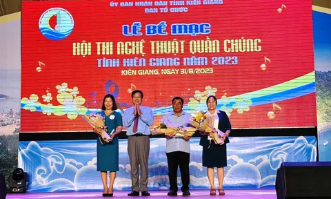 Bế mạc Hội thi Nghệ thuật quần chúng tỉnh Kiên Giang năm 2023