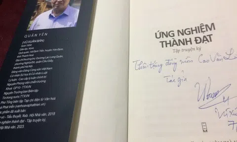 Tập Truyện ký “Ứng nghiệm thành đạt”: Trong văn có sử, trong sử có văn, mang đậm triết lý nhân quả