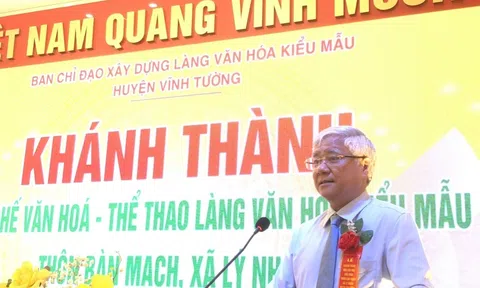 Thêm một khu thiết chế Làng văn hóa kiểu mẫu Bàn Mạch (Lý Nhân - Vĩnh Tường) đi vào hoạt động