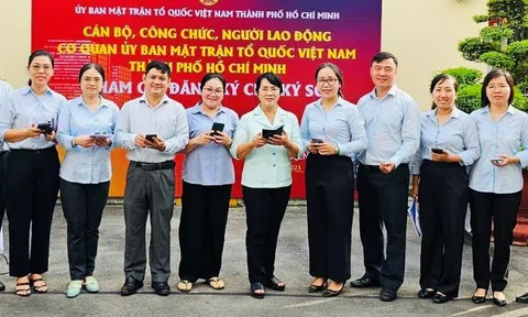 Triển khai đăng ký và sử dụng chữ ký số cho cán bộ công chức cơ quan Ủy ban MTTQ Việt Nam TPHCM