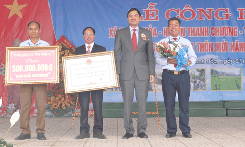 Xã Thanh Hòa, huyện Thanh Chương, tỉnh Nghệ An: Vượt khó vươn lên để phát triển kinh tế - xã hội