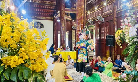 Chương trình “Thực hành tín ngưỡng thờ Mẫu Thượng Ngàn tại Đền Đông Cuông năm 2023” ngày tổ chức cuối cùng