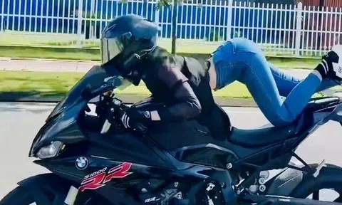 Đại diện của Quốc Cơ - Quốc Nghiệp lên tiếng về clip không đội mũ bảo hiểm, chồng đầu lên nhau khi lái xe