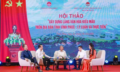 Khai thác và phát huy giá trị, bản sắc văn hóa nông thôn trong xây dựng Làng văn hóa kiểu mẫu ở tỉnh Vĩnh Phúc hiện nay