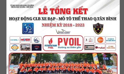 CLB Mô tô - Xe đạp quận Tân Bình (TPHCM): Tổng kết hoạt động nhiệm kỳ 2018 - 2023 và bầu cử ban Chủ nhiệm mới