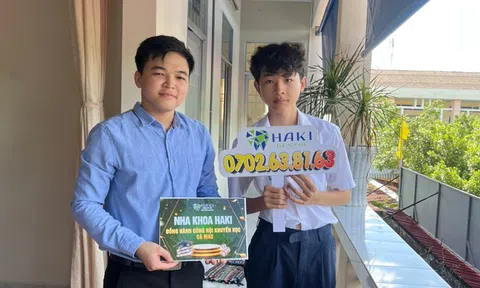 Haki Dental tài trợ học bổng hiếu học cùng Hội Khuyến học Cà Mau: Động lực để thực hiện hóa ước mơ của các em học sinh nghèo hiếu học