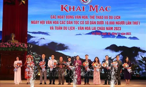 "Sắc màu văn hoá - hội tụ và lan toả" - Khai hội văn hoá các dân tộc ít người và Tuần Du lịch - Văn hoá Lai Châu năm 2023