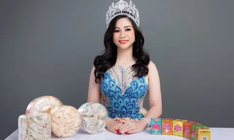 Hoa hậu thiện nguyện Nguyễn Thị Hồng Linh thăng hoa cả về nhan sắc và sự nghiệp sau đăng quang