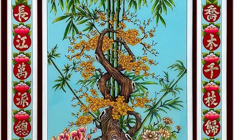 Bảo tàng Mỹ thuật Đà Nẵng trưng bày một số hiện vật tiêu biểu được hiến tặng năm 2023