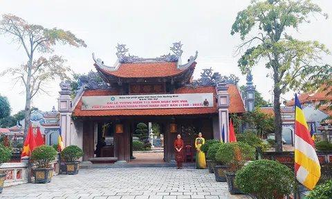 Giáo hội Phật giáo Việt Nam tỉnh Quảng Bình: Lễ tưởng niệm 715 năm Phật hoàng Trần Nhân Tông nhập Niết Bàn