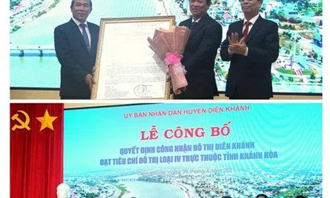 Huyện Diên Khánh (Khánh Hoà): Giải ngân vốn đầu tư công đạt tỷ lệ cao nhất từ năm 2020 đến nay