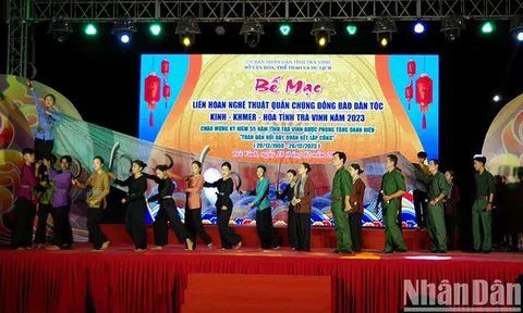 Trà Vinh: Bế mạc Liên hoan nghệ thuật quần chúng dân tộc Kinh, Khmer, Hoa
