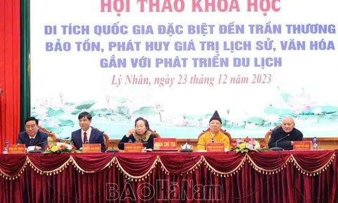 Tóm tắt tham luận tại Hội thảo khoa học "Di tích quốc gia đặc biệt Đền Trần Thương - Giữ gìn và phát huy giá trị lịch sử, văn hóa gắn với phát triển du lịch"