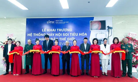 Bệnh viện Hữu nghị Lạc Việt (Vĩnh Phúc): Khai trương hệ thống nội soi tiêu hóa thế hệ mới