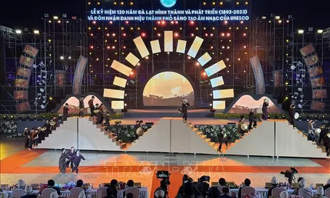 Kỷ niệm trọng thể Đà Lạt 130 năm hình thành, phát triển, đón nhận danh hiệu Thành phố sáng tạo Âm nhạc của UNESCO