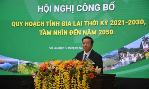 Phó Thủ tướng Chính phủ Trần Hồng Hà: "Quy hoạch Gia Lai hướng tới là vùng động lực trong tam giác phát triển Việt Nam - Lào - Campuchia"