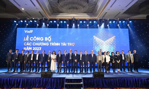 Quỹ VINIF tài trợ 160 tỷ cho khoa học và công nghệ Việt Nam năm 2023, nâng tổng giá trị đã tài trợ trong 5 năm qua lên tới 800 tỷ đồng