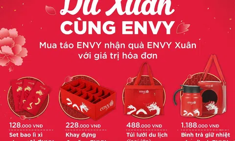 Mừng Tết Giáp Thìn 2024, Fuji Fruit kết hợp Envy™ triển khai chương trình “Du Xuân Cùng Envy”