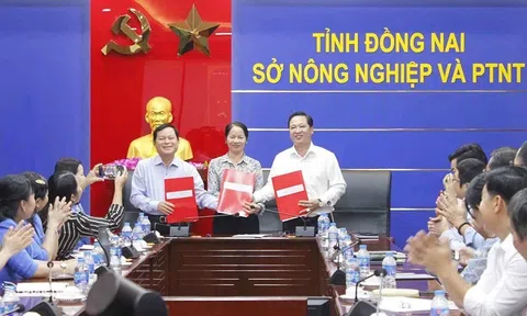 Lễ ký kết chương trình phối hợp về đẩy mạnh phát triển kinh tế hợp tác xã và phát triển nông thôn trên địa bàn Đồng Nai đến năm 2025