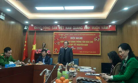 Hà Nội: Quận Đống Đa gặp mặt các cơ quan thông tấn báo chí dịp Tết Nguyên đán Giáp Thìn 2024