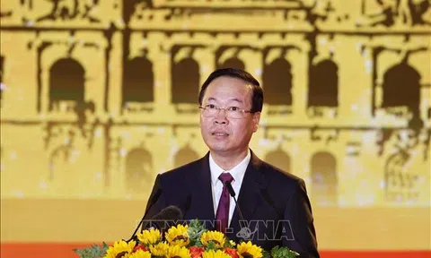 Chủ tịch nước Võ Văn Thưởng: Những người Việt Nam cùng chung nguồn cội, cùng “Con Rồng - cháu Tiên”, chung tay xây dựng đất nước
