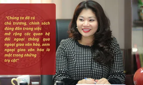 Bà Nguyễn Phương Hòa: Ngoại giao văn hóa góp phần đưa các hợp tác song phương đi vào chiều sâu, hiệu quả thực chất
