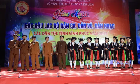Vĩnh Phúc: Bảo tồn, phát huy giá trị các loại hình dân ca, dân vũ, dân nhạc gắn với phát triển du lịch