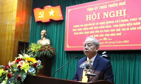 Bảo tồn và phát huy giá trị di sản Cố đô và bản sắc Văn hóa Huế