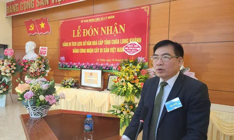 Chùa Long Khánh (Vĩnh Tường - Vĩnh Phúc) được công nhận di tích lịch sử văn hóa cấp tỉnh