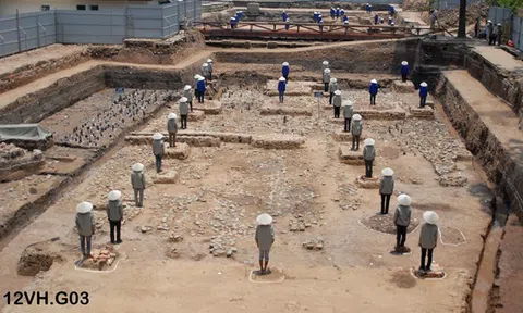 Nhận diện đặc trưng di tích kiến trúc thời Trần (Thế kỷ 13 - 14, khu G) địa điểm đường hầm và bãi xe ngầm tại 36 Điện Biên Phủ