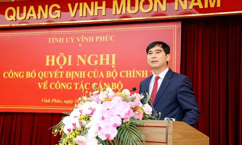 Vĩnh Phúc có tân Bí thư Tỉnh ủy