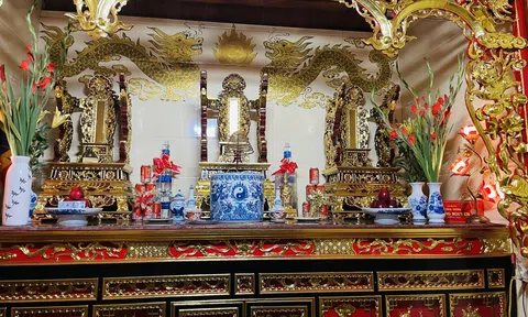 Lễ hội Đền Thiện Phúc Linh Từ tại thôn Dưới, xã Hoàng Châu, huyện đảo Cát Hải, Hải Phòng