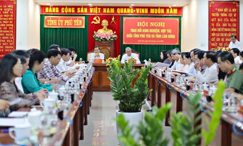 Lâm Đồng - Phú Yên tăng cường hợp tác phát triển, phát huy hiệu quả thiết thực