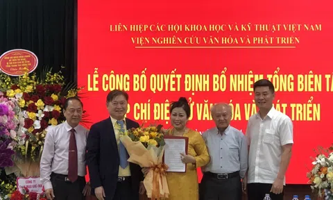 Tạp chí điện tử Văn hóa và Phát triển có tân Tổng Biên tập