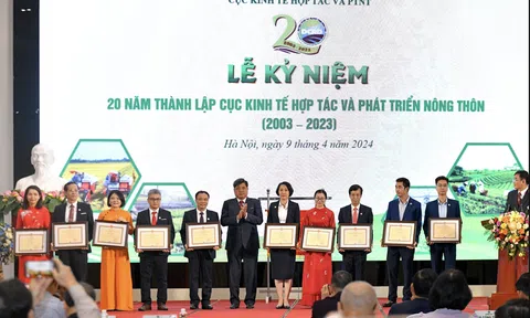 Cục Kinh tế hợp tác và Phát triển nông thôn kỷ niệm 20 năm thành lập: Đóng góp to lớn cho phát triển kinh tế nông thôn