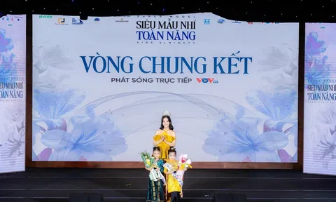 Cô bé 4 tuổi giành Giải Á quân 2 siêu mẫu nhí toàn năng