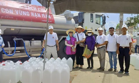 Tiền Giang: Triển khai chương trình Giọt nước nghĩa tình tới người dân huyện Gò Công
